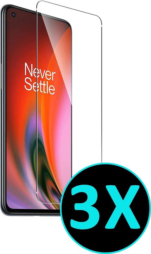 OnePlus Nord 2 Screen Protector - Tempered Glass - 3 Pieces