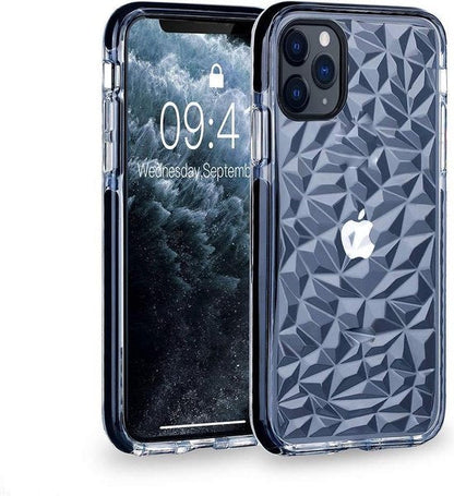 Apple iPhone 11 Pro Max Case - Black - Diamond Glitter Back Cover