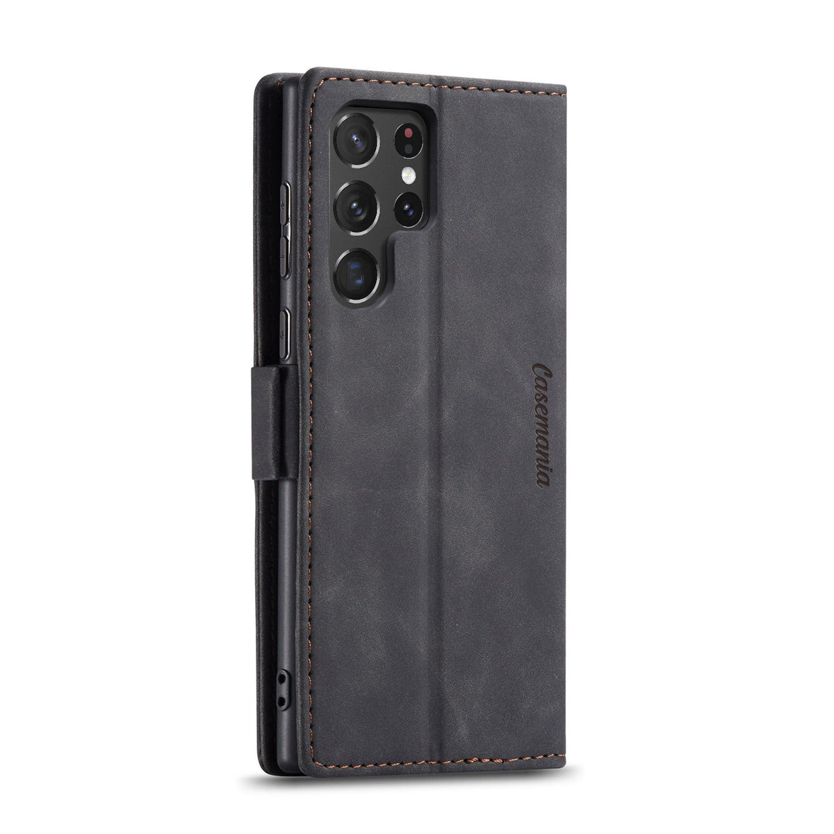 Samsung Galaxy S25 Ultra Hoesje - Charcoal Gray - Dunne Bookcase