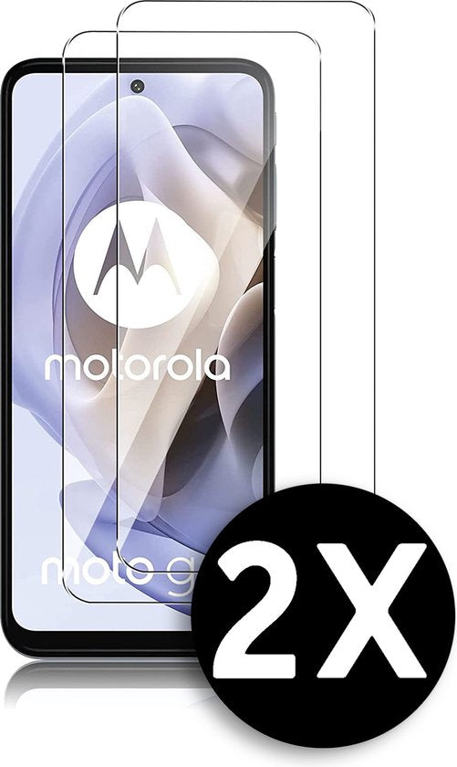 Motorola Moto G51 5G Screenprotector - Tempered Glass - 2 Stuks