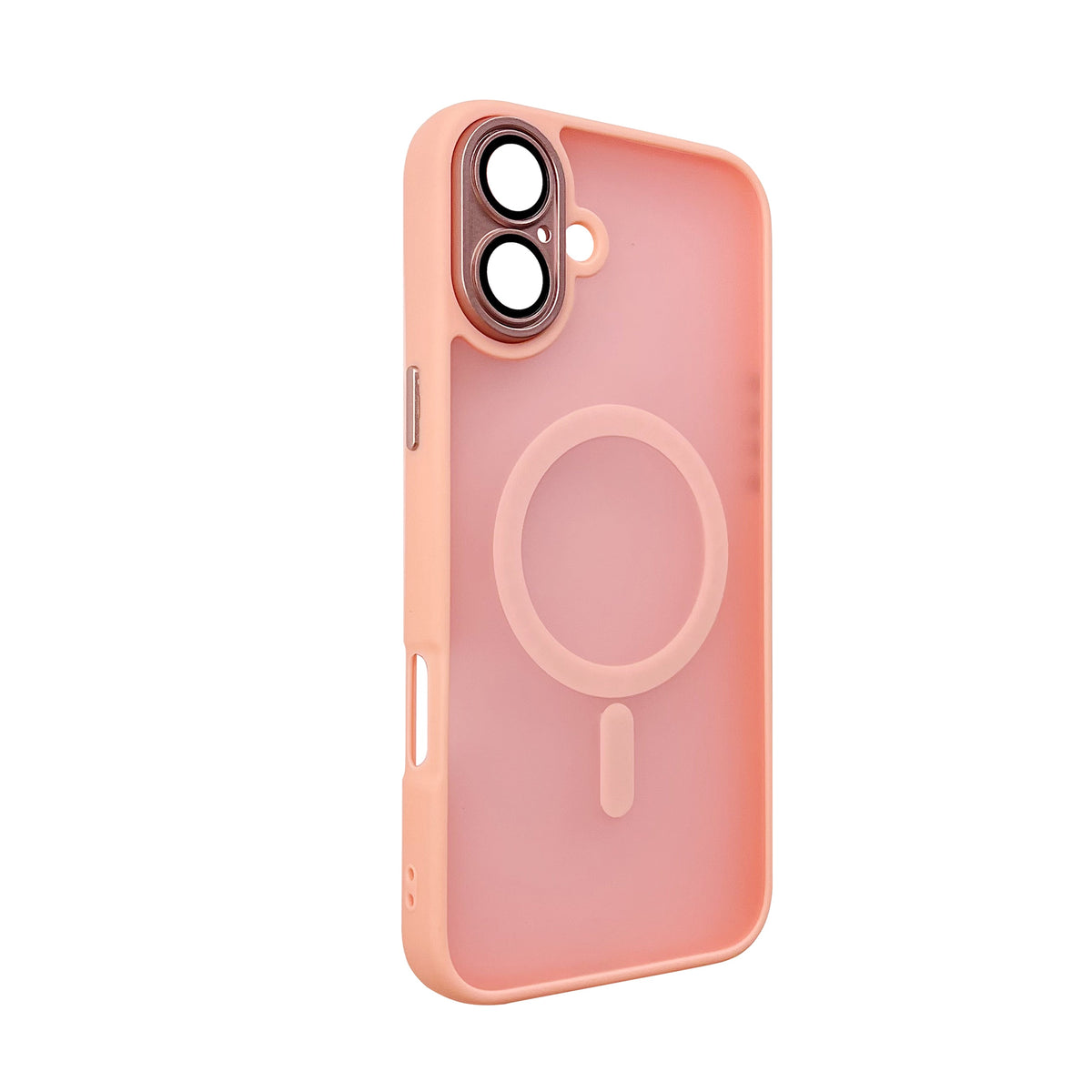 Apple iPhone 16 Plus Case - Pink - Matte Armour MagSafe Back Cover with Camera Protection