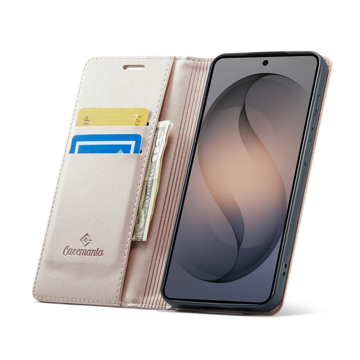 Samsung Galaxy S26 FE Hoesje - Rosé Goud - Dunne Bookcase