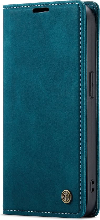 Apple iPhone 14 Pro Hülle - Emerald Green - Schlanke Klapphülle mit Kartenfach