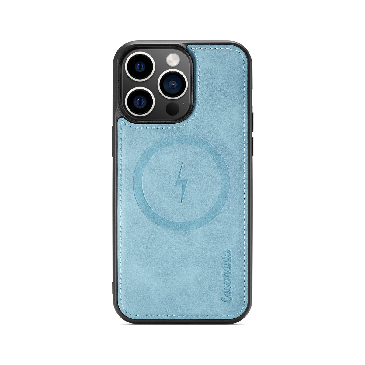 Apple iPhone 15 Hoesje - Aqua Blue - 2 in 1 MagSafe Bookcase