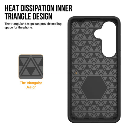 Samsung Galaxy A57 Case - Black - Anti-Slip Back Cover