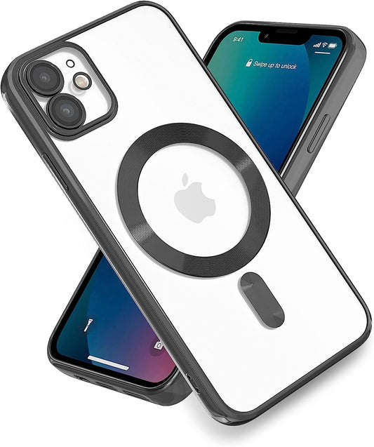 Apple iPhone 11 Hülle - Schwarz - Silikon-MagSafe-Backcover