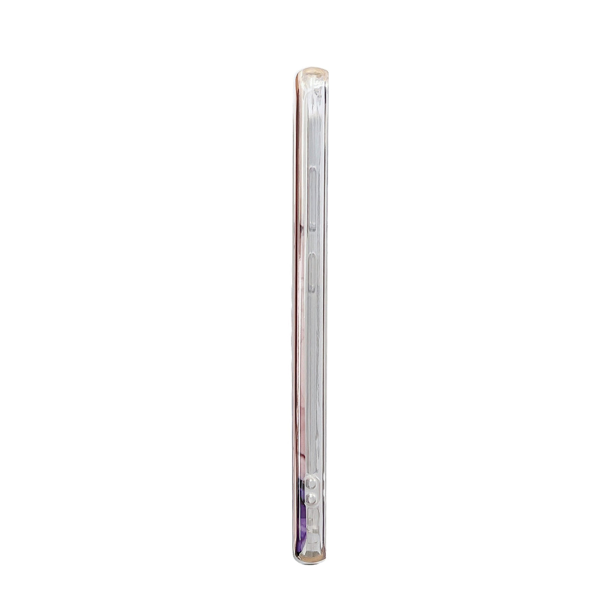Coque Samsung Galaxy S23 FE - Violet - Étui arrière en silicone motif marbre