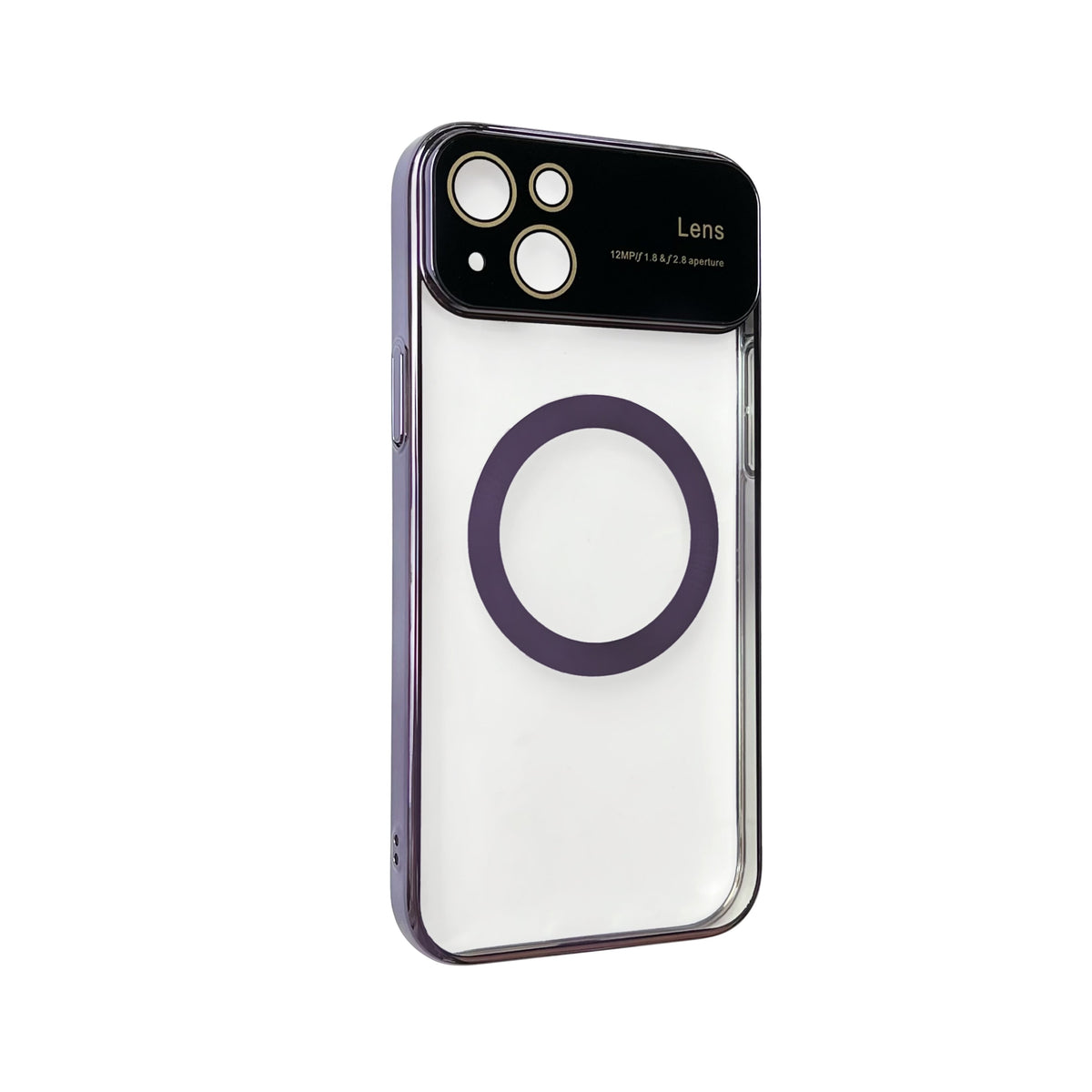 Apple iPhone 15 Hoesje - Paars - Siliconen MagSafe Back Cover met Camerabescherming