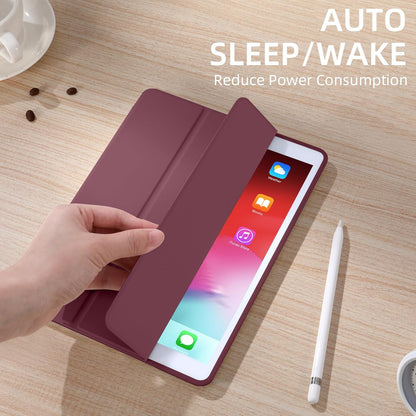 Apple iPad 10.2" WiFi 2021 (9. Gen.) Tablethoes - Burgundy - Smart Cover