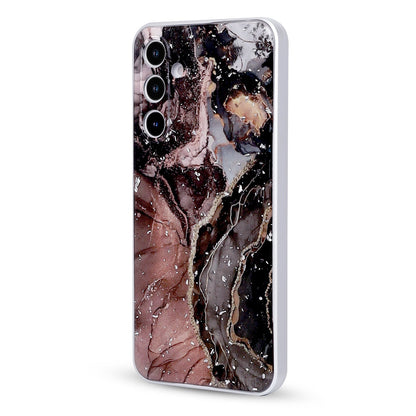 Samsung Galaxy A16 Hoesje - Zwart - Marmer Back Cover