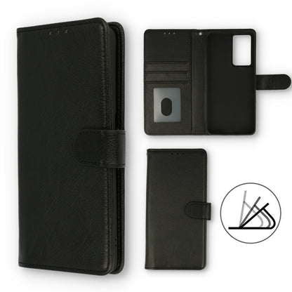 Apple iPhone SE (2022) Case - Black - Luxury Wallet Case