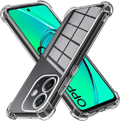 Oppo A5 Pro 5G Hoesje - Transparant - Anti-Shock Back Cover