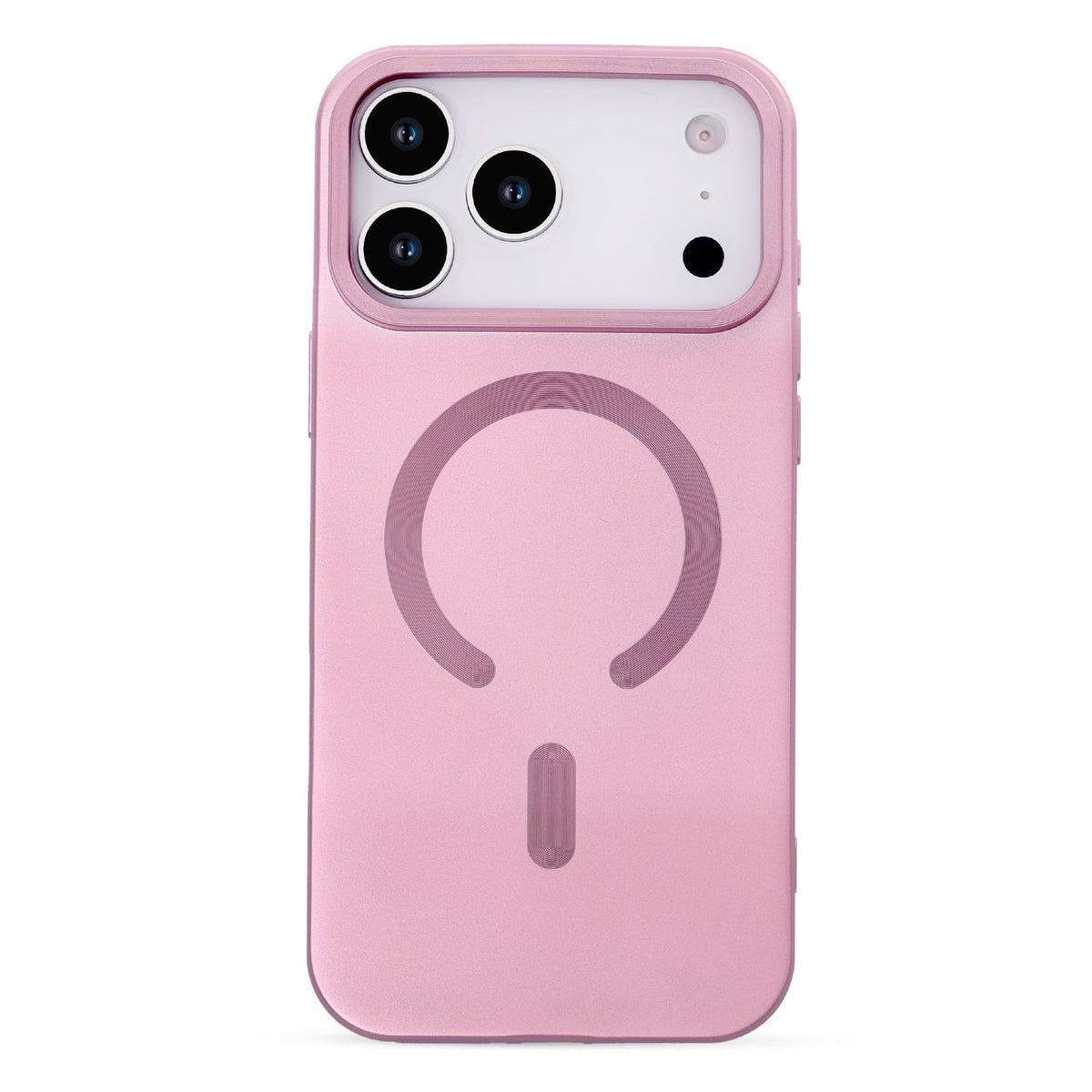 Apple iPhone 18 Pro Max Hülle - Rosa - Mattes Silikon-MagSafe-Backcover