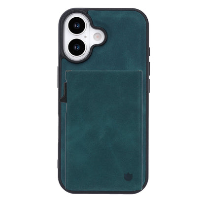 Apple iPhone 17 Hülle - Emerald Green - MagSafe Backcover mit ausziehbarem Kartenfach