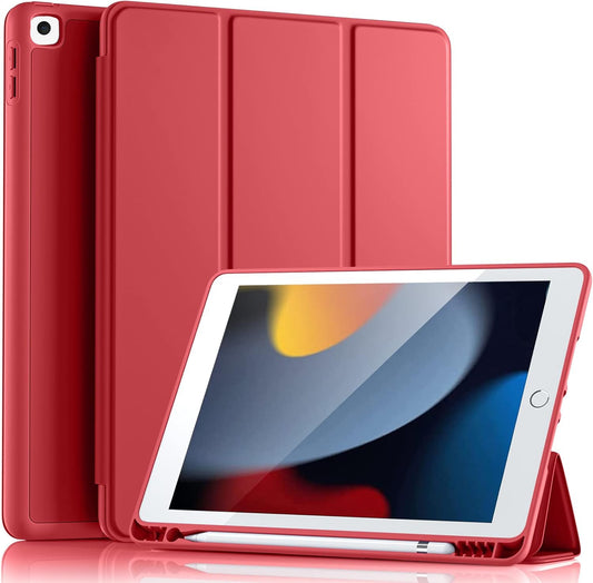 Apple iPad 8 10.2 (2020) Tablet-Hülle - Rot - Smart Cover