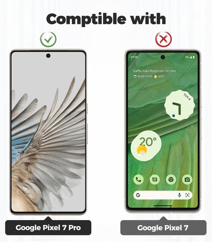 Google Pixel 7 Pro Case - Clear - Silicone Back Cover with Phone Strap