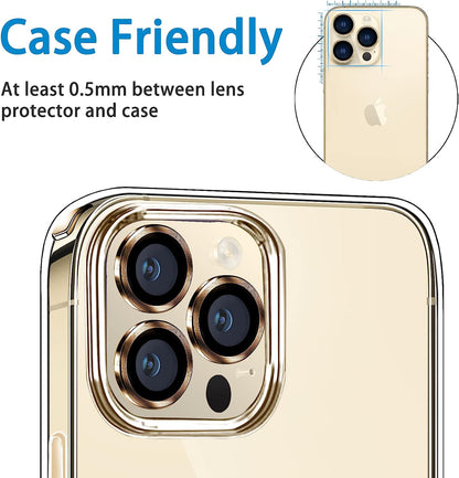 Apple iPhone 14 Pro Max Lens Protector - Goud - 1 Stuk