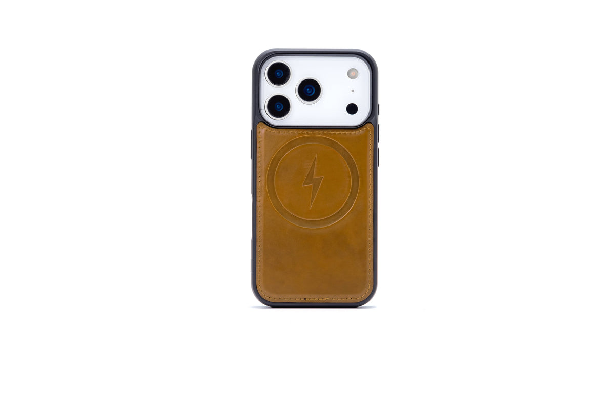 Apple iPhone 18 Pro Max Hoesje - Sienna Brown - Echt Leren 2 in 1 MagSafe Bookcase