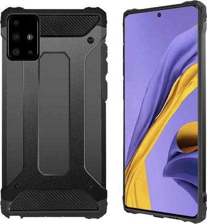 Coque pour Samsung Galaxy A51 - Noir - Étui arrière anti-choc