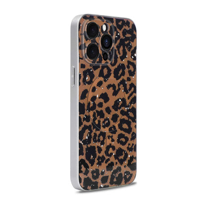 Apple iPhone 14 Pro Hoesje - Orange - Glitter MagSafe Back Cover