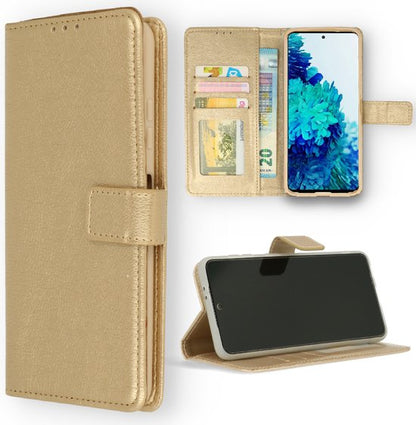OPPO A57 Hoesje - Gold - Bookcase