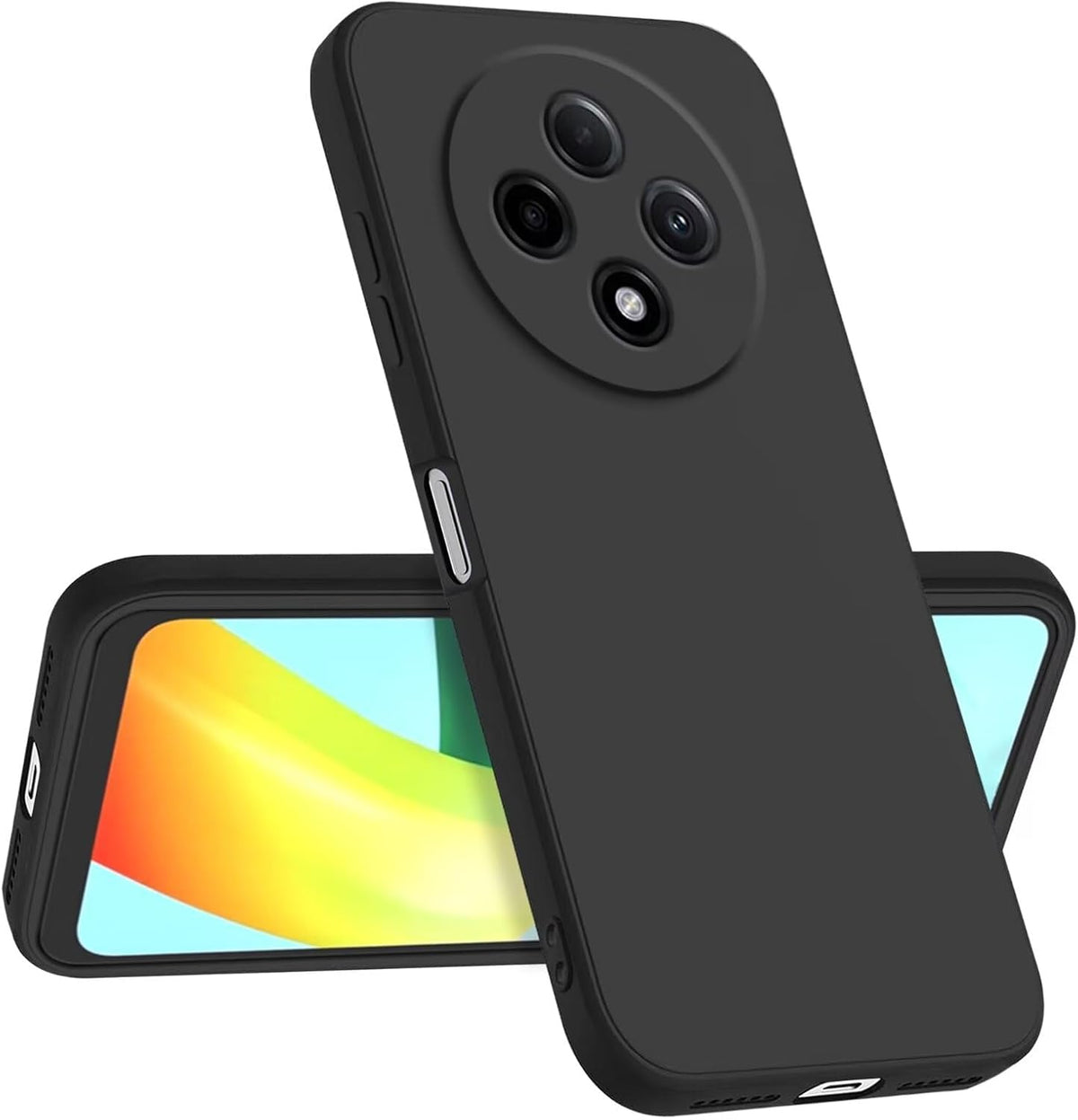 Oppo Reno 12 F Hoesje - Groen - Siliconen Back Cover