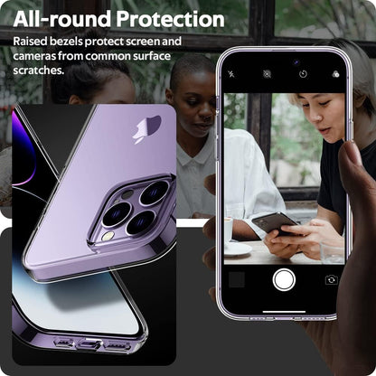Apple iPhone 15 Pro Hoesje - Transparant - Siliconen Back Cover