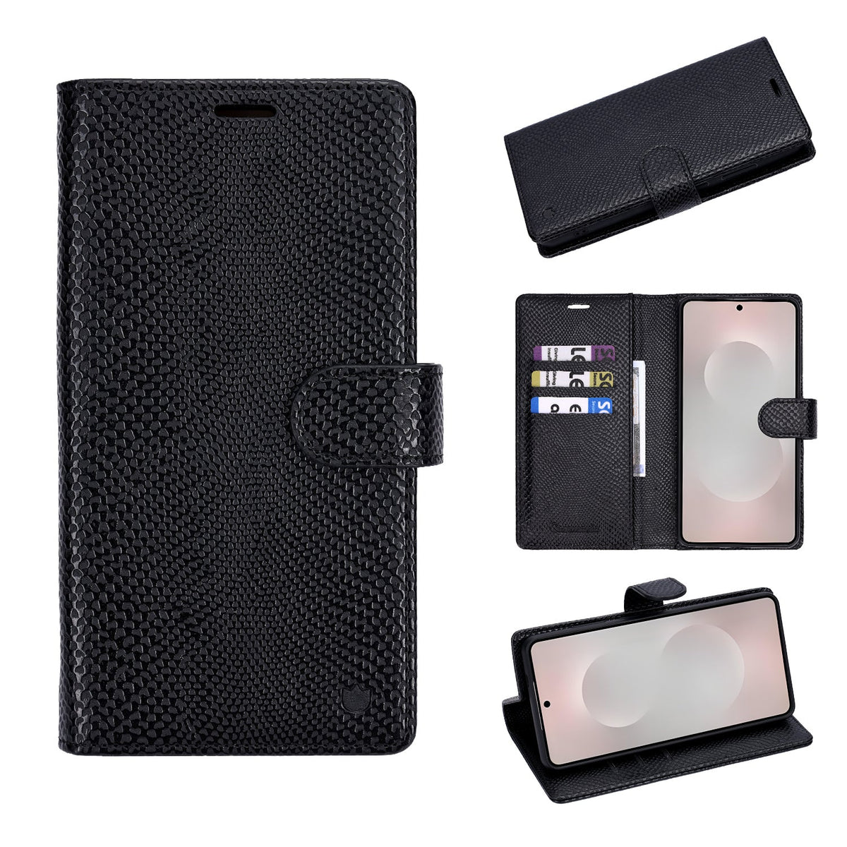 Samsung Galaxy S26 Ultra Hoesje - Zwart - 2 in 1 MagSafe Bookcase
