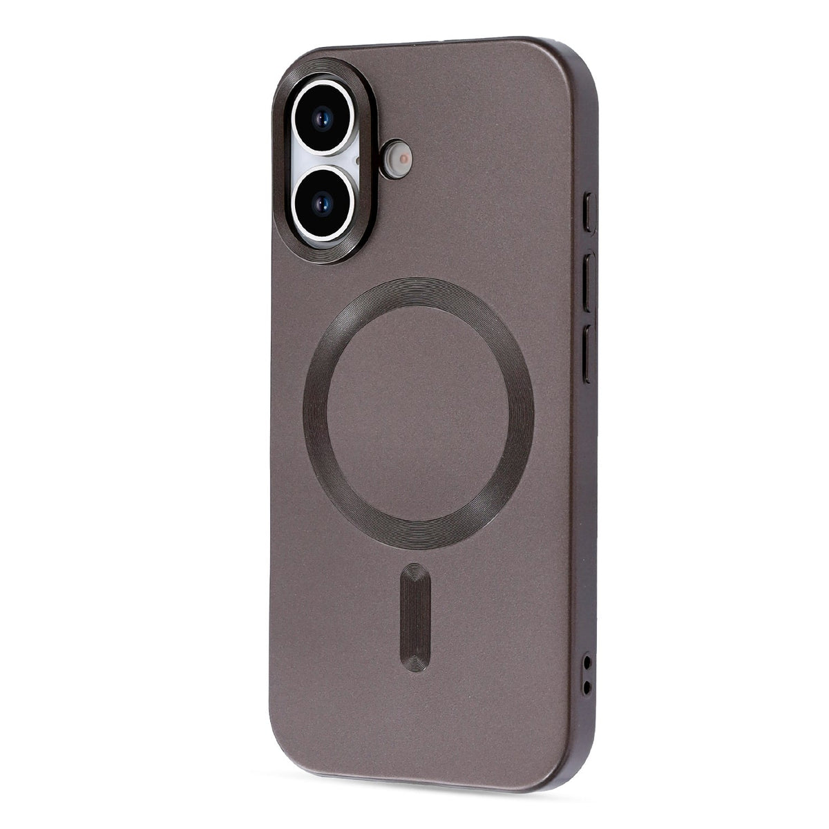 iPhone 17 Hoesje - Mauve - Matte Siliconen MagSafe Back Cover