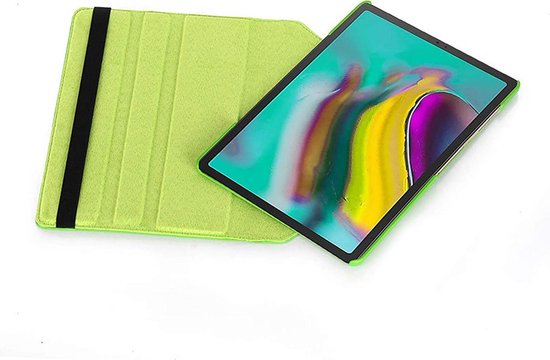 Samsung Galaxy Tab S6 Lite Tablet Case - Green - Rotating Folio Case