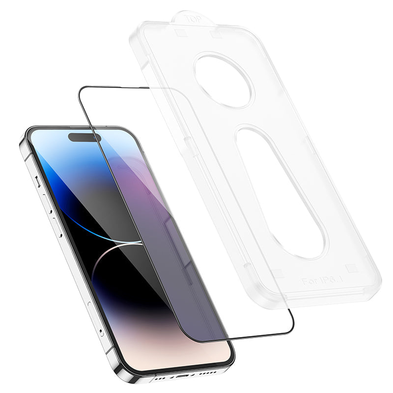 Apple iPhone 14 Pro Screenprotector - Full Cover met applicator - 1 Stuk