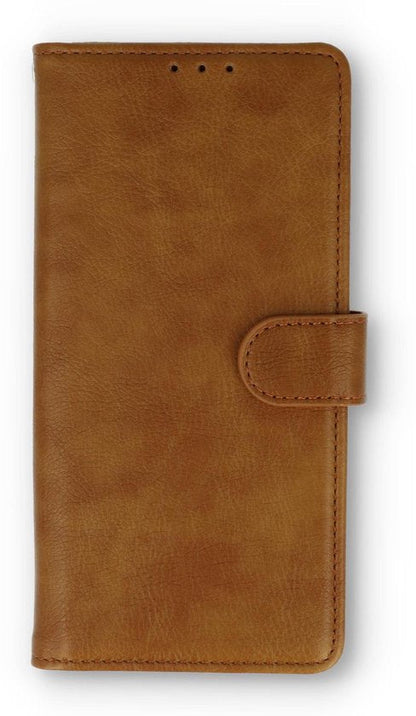 Samsung Galaxy A72 Hoesje - Bruin - Luxe Bookcase