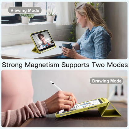Apple iPad 2025 (11th Gen) Tablethoes - Geel - Smart Cover