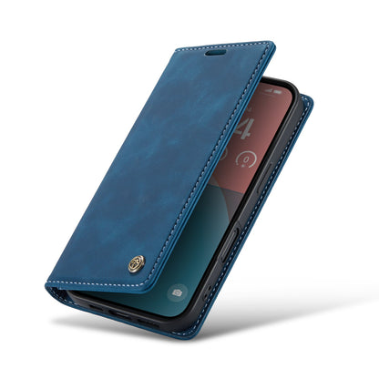Apple iPhone SE (2022) / SE (2020) Hoesje - Navy Blue - Dunne Bookcase