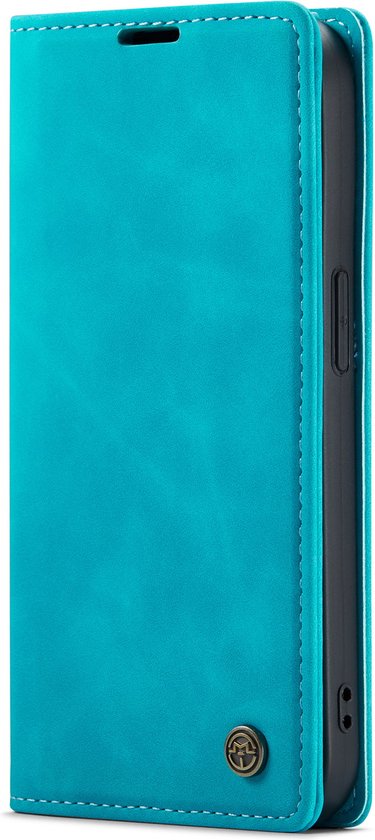 Apple iPhone 14 Pro Max Case - Azure Blue - Slim Wallet Case