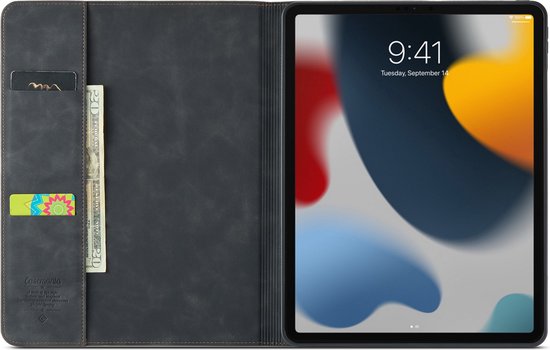 Apple iPad Pro 12.9 (2020) Tablethoes - Charcoal Gray - Draaibare Bookcase