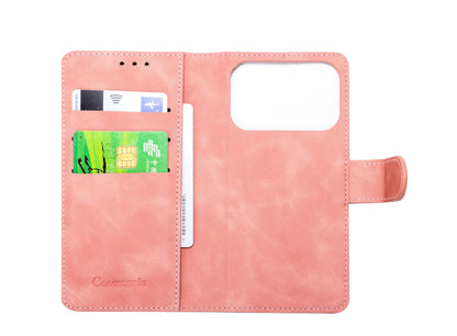 Apple iPhone 17 Pro Hoesje - Salmon Pink - 2 in 1 MagSafe Bookcase
