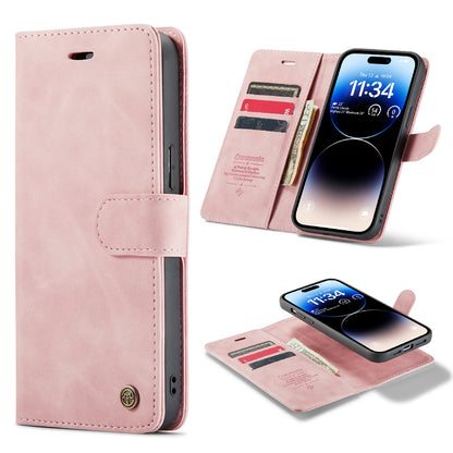 iPhone 15 Pro Hoesje - Pale Pink - 2 in 1 Bookcase
