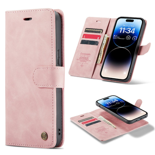 iPhone 15 Pro Hoesje - Pale Pink - 2 in 1 Bookcase