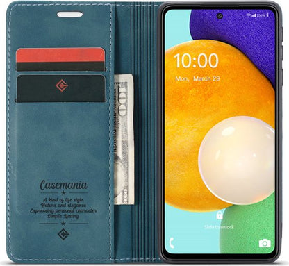 Samsung Galaxy A53 5G Hoesje - Emerald Green - Dunne Bookcase