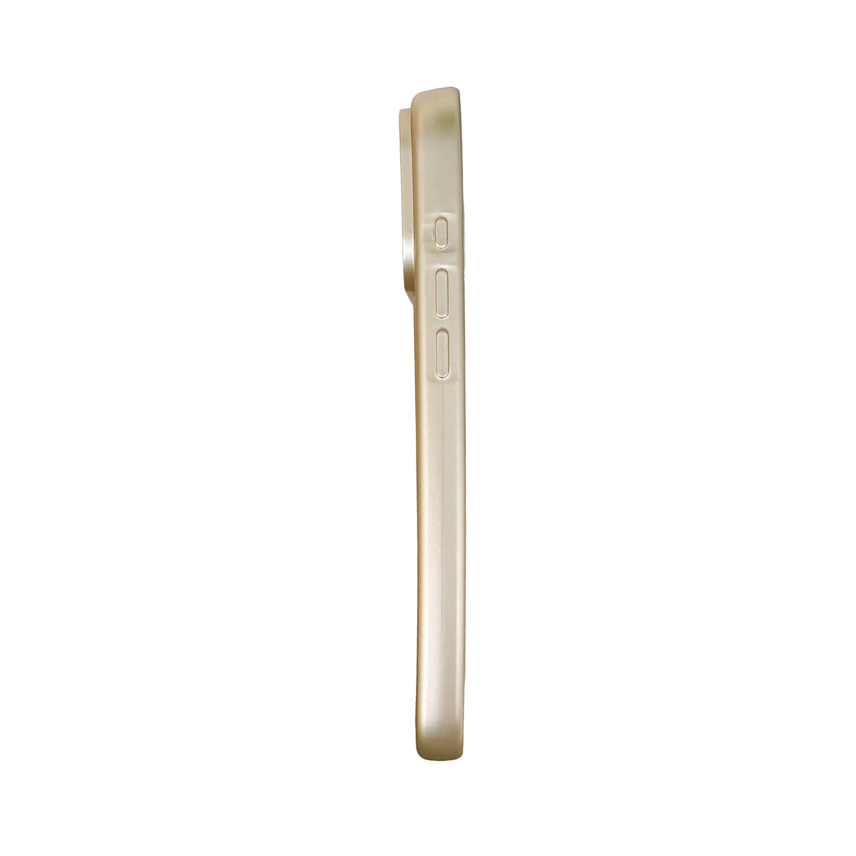 Apple iPhone 17 Pro Max Hoesje - Metallic Goud - Matte Siliconen MagSafe Back Cover