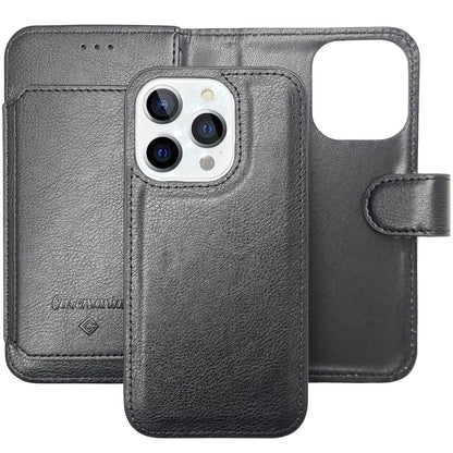 Samsung Galaxy A35 5G Hoesje - Zwart - 2 in 1 Bookcase met 10 Kaart Vakken