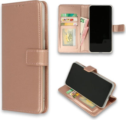 Nokia G10 Hoesje - Roségoud - Bookcase