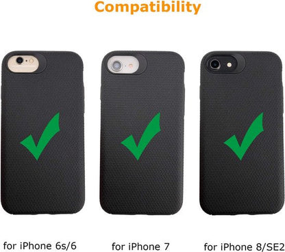 Apple iPhone 7 Case - Black - Matte Armor Back Cover