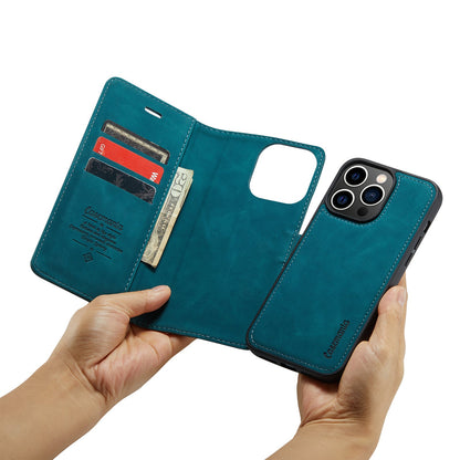 Apple iPhone 15 Pro Hoesje - Emerald Green - 2 in 1 Bookcase