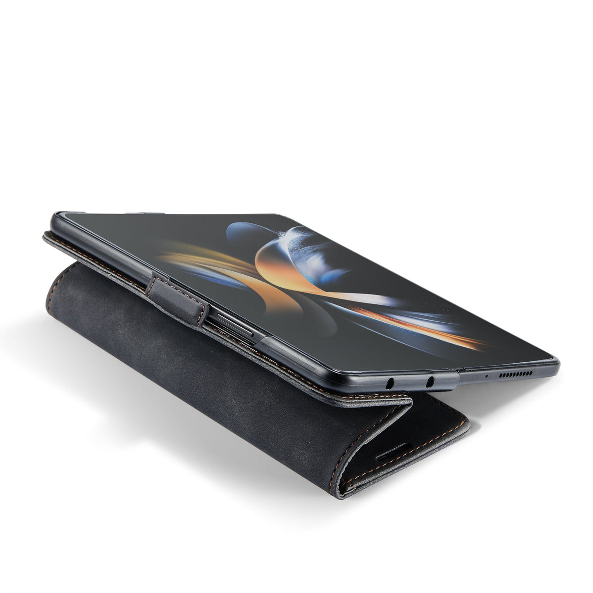 Samsung Galaxy Z Fold 6 Hoesje - Charcoal Gray - Dunne Bookcase