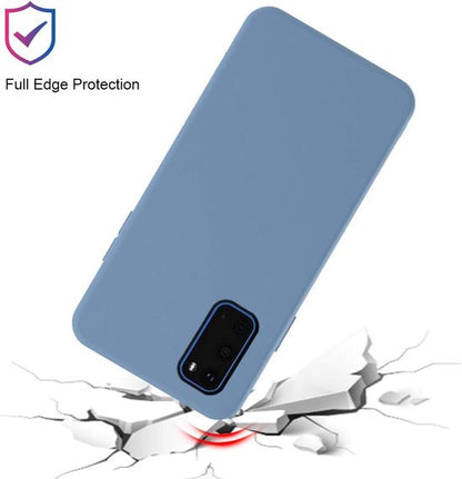 Samsung Galaxy S20 Hoesje - Blauw - Siliconen Back Cover