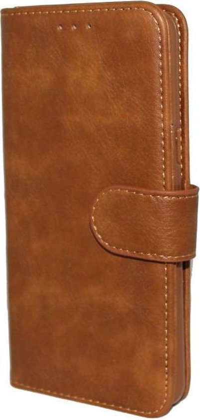 Samsung Galaxy S10e Hoesje - Bruin - Luxe Bookcase