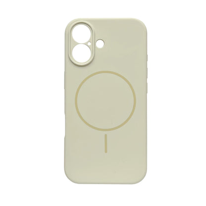 Apple iPhone 17 Hoesje - Ivory wit - Liquid Siliconen MagSafe Back Cover