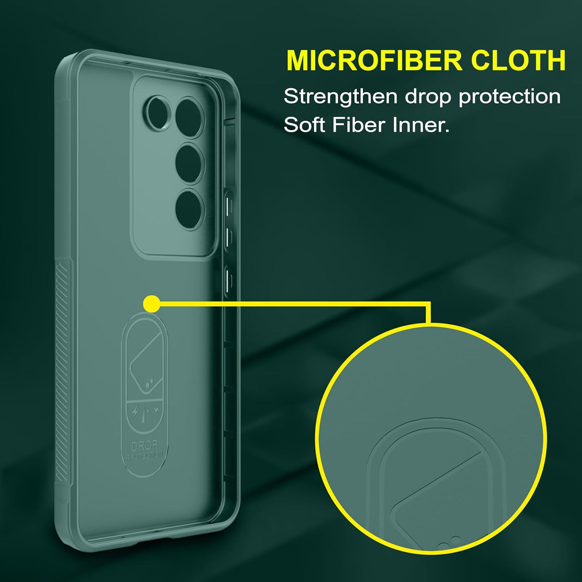 Samsung Galaxy A37 Hoesje - Groen - Siliconen Back Cover